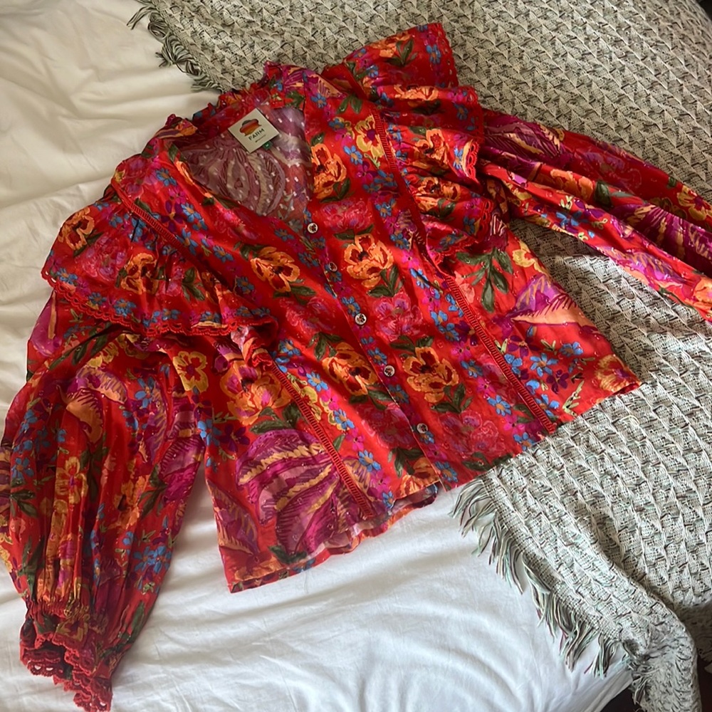 Brand new farm Rio blouse